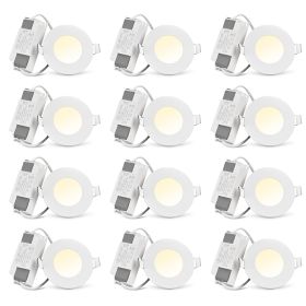 3W Ceiling Light 12 Packs